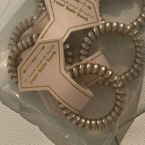 Elegant Gold Hair Ties